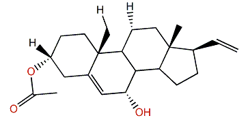 Pregna-5,20-dien-3a,7a-diol 3a-acetate